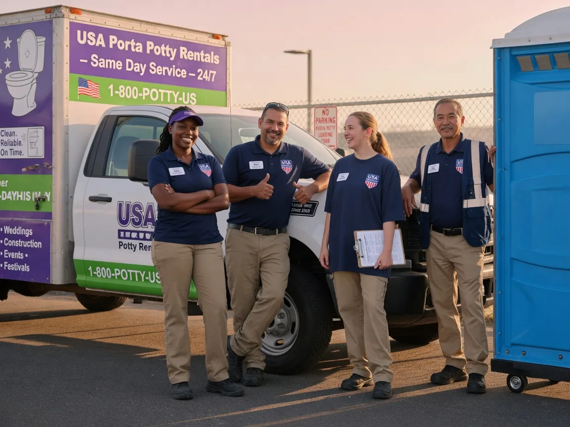 Porta Potty Rental company in Cedar Hill, TX